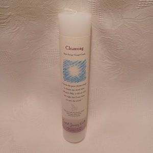 7.5 inch Cleansing Reiki Charged Pillar Energy Candle